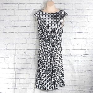 🔵BOGO FREE🔵 Lauren Ralph Lauren Dress w Twist at Waist Sz 12